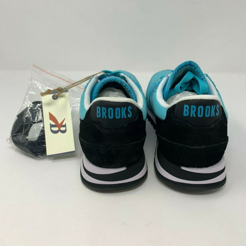 Brooks Chariot Blue Classic Retro Running Shoes - Picture 4 of 8